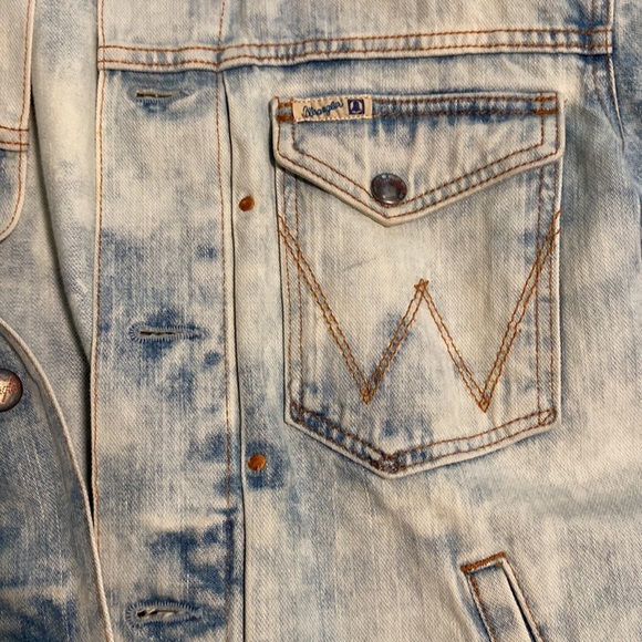 wrangler vintage (Blue Bell ) Trevor denim jacket size small - Picture 5 of 15